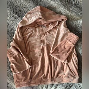 Fila Blush Velour Hoodie